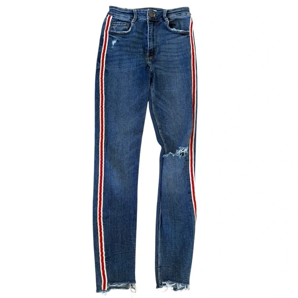 Zara striped skinny jeans - Picture 4 of 5